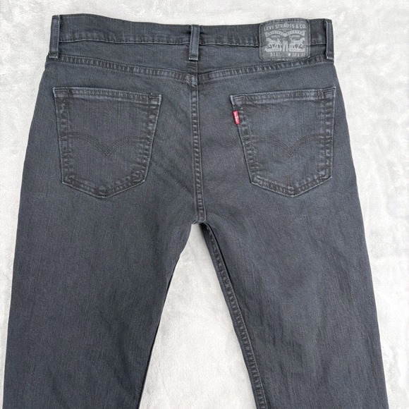 Levi's Other - Levi's Jeans‎ Mens 33x32 (Fits 33x31.5) Black 511 Slim Fit Dark Wash Classic